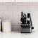 Alt View 22. Ninja - Foodi NeverDull Premium 17-Piece Knife Block Set with Built-in Sharpener System - Black & Silver.