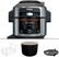 Left. Ninja - Foodi 14-in-1, 6.5-QT Pressure Cooker Steam Fryer with SmartLid - Stainless/Black.