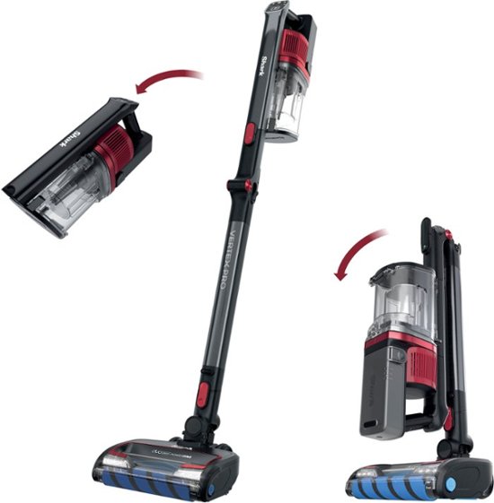 Front Zoom. Shark - Vertex Pro Cordless Stick Vacuum with DuoClean PowerFins - Gray.