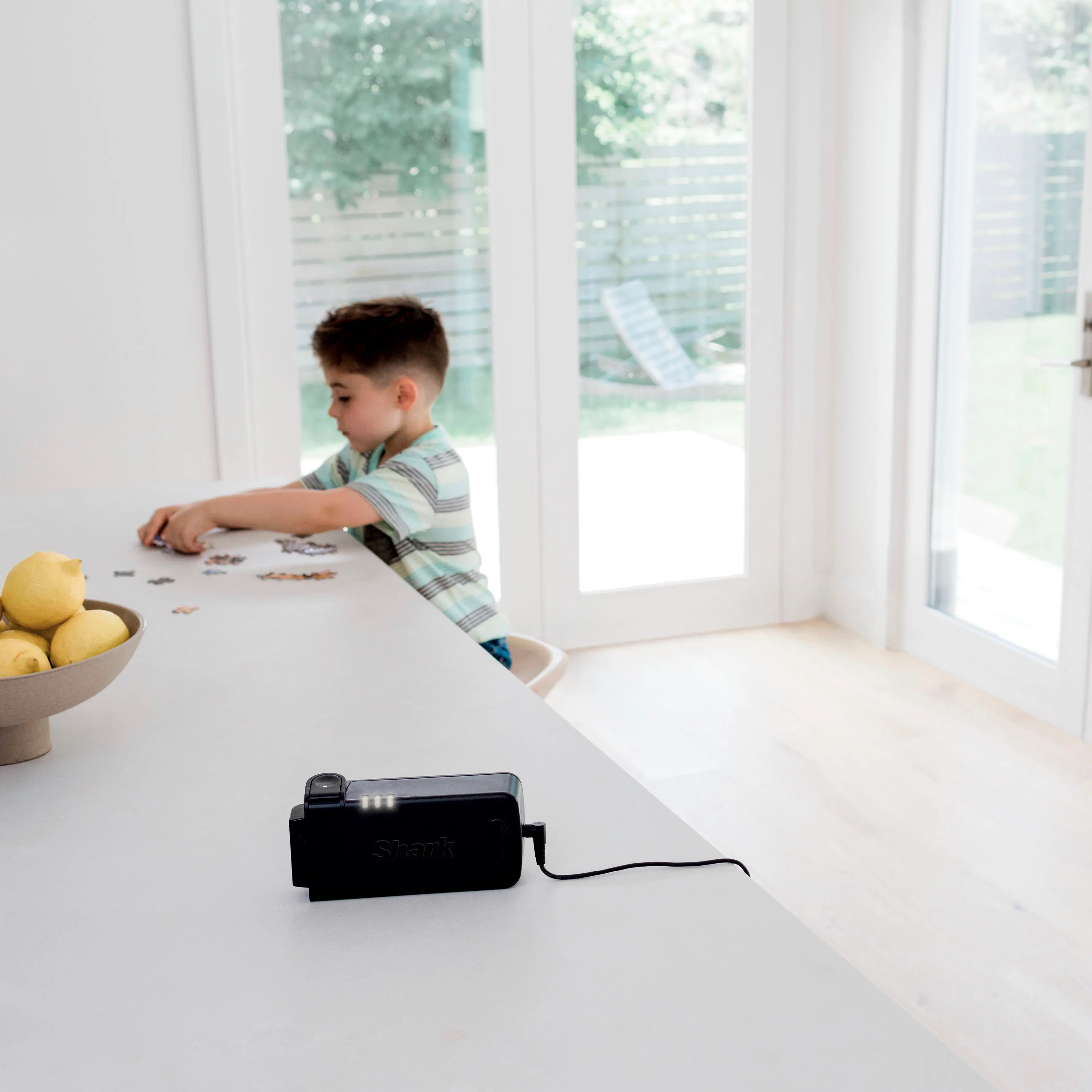 Alt View 16. Shark - Vertex Pro Cordless Stick Vacuum with DuoClean PowerFins - Gray.