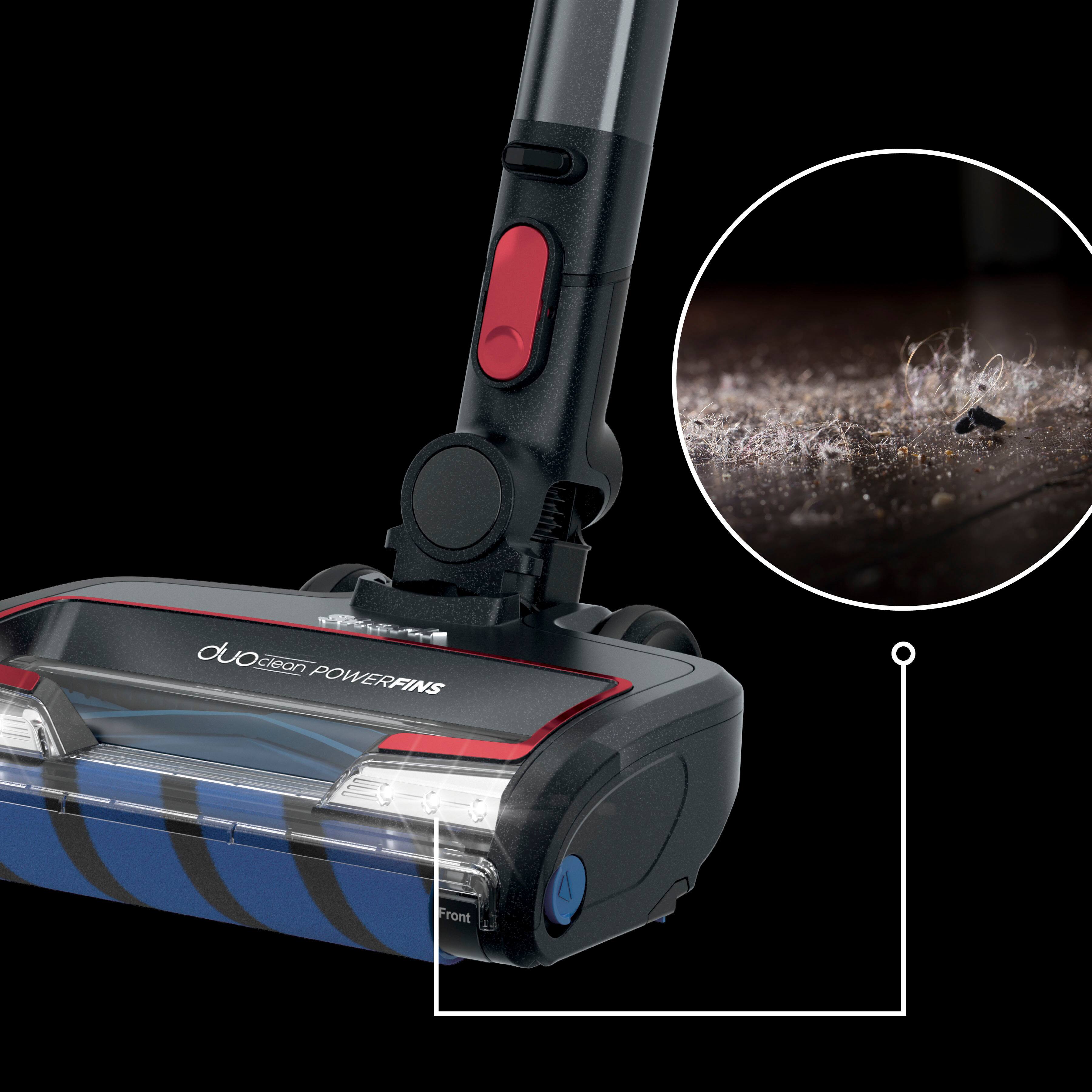 Alt View 20. Shark - Vertex Pro Cordless Stick Vacuum with DuoClean PowerFins - Gray.