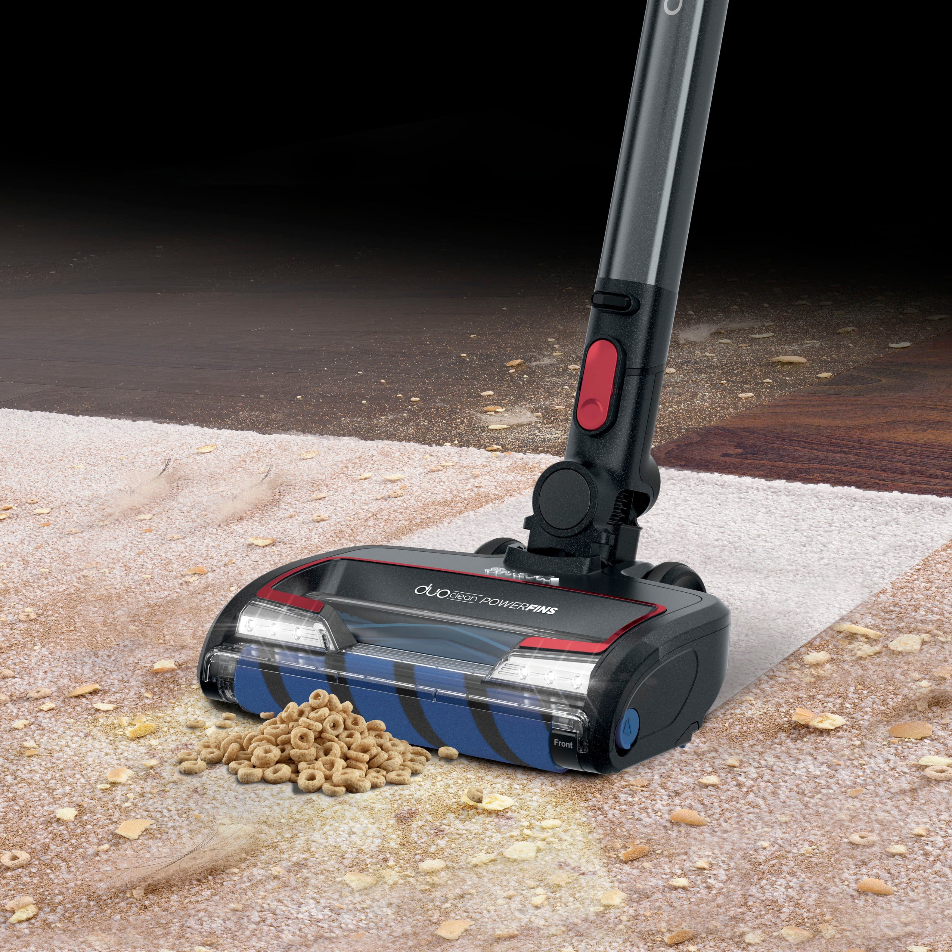 Alt View 21. Shark - Vertex Pro Cordless Stick Vacuum with DuoClean PowerFins - Gray.