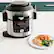 Alt View 14. Ninja - Foodi 14-in-1 8qt. XL Pressure Cooker & Steam Fryer with SmartLid - Stainless/Black.