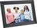 Angle. Aura - Carver Luxe 10.1'' LCD Wi-Fi Digital Photo Frame - Gravel.