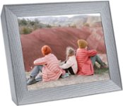 Angle Zoom. Aura - Mason Luxe 9.7'' LCD Wi-Fi Digital Photo Frame - Sandstone.