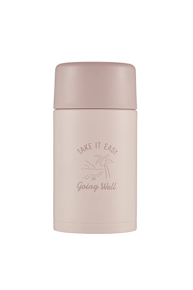 Angle View: Zojirushi - Stainless Steel 8 oz. Travel Mug - Smokey Pink