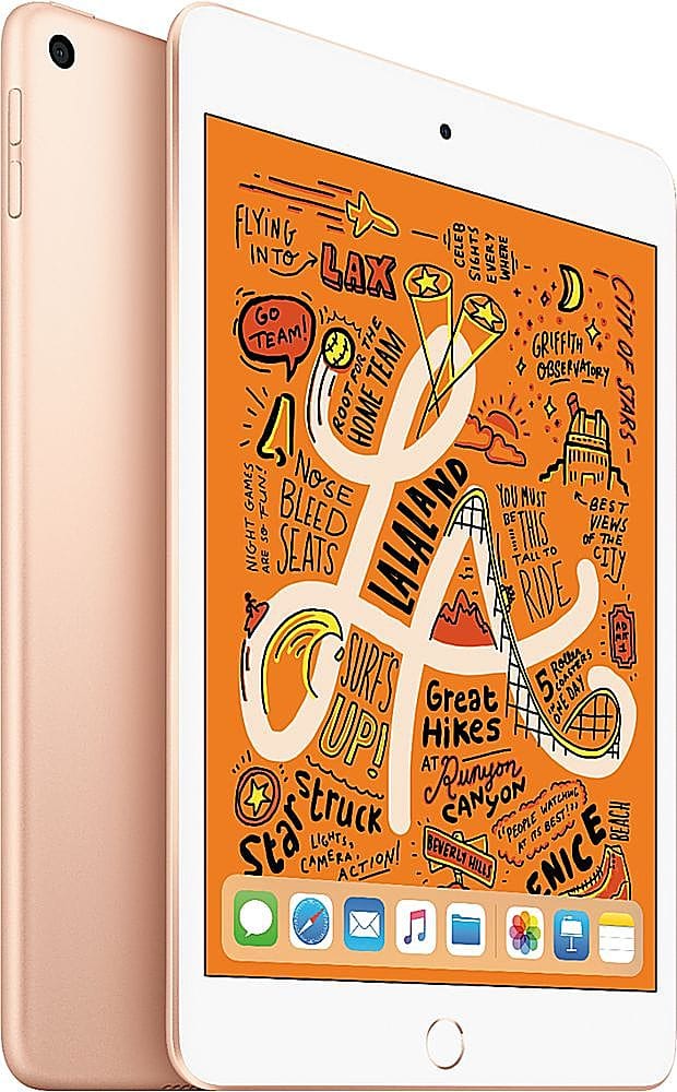 Angle. Apple - Certified Refurbished iPad (5th Generation) (2017) Wi-Fi - 128GB - Gold.