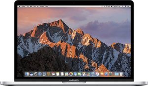 Pre-Owned -  Apple - MacBook Pro® with Touch Bar - 13" Display - Intel Core i5 - 8 GB RAM - 512GB Flash- Silver - Silver - Front_Zoom
