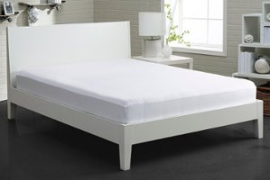 Bedgear - iProtect® Mattress Protector-Twin XL - White - Front_Zoom