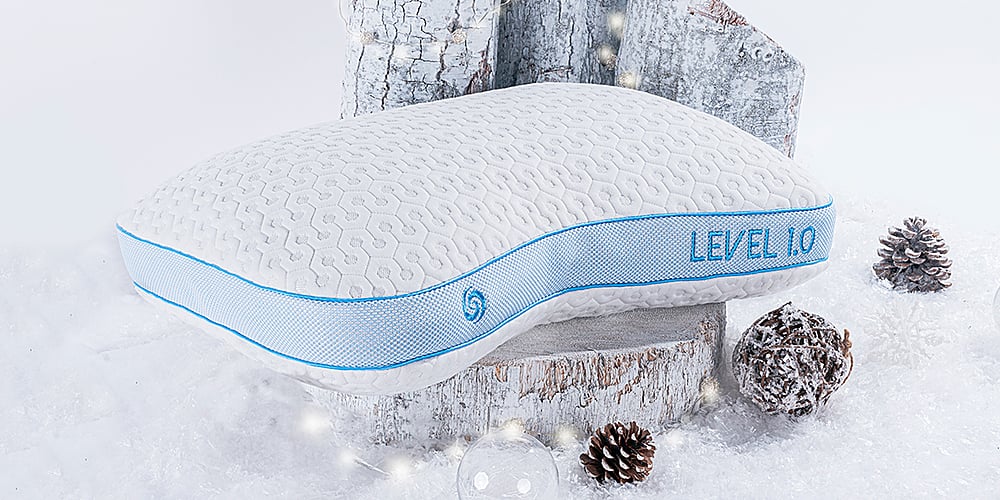 Left Zoom. Bedgear - Level 1.0 Pillow - White.