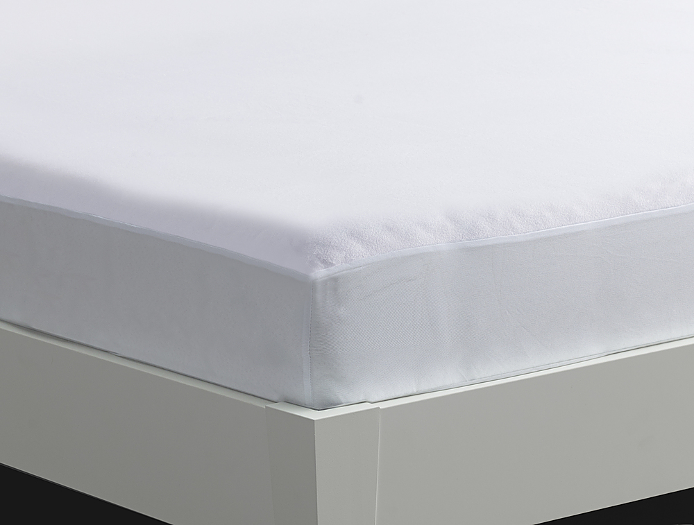 Left View: Bedgear - iProtect® Mattress Protector - Queen - White