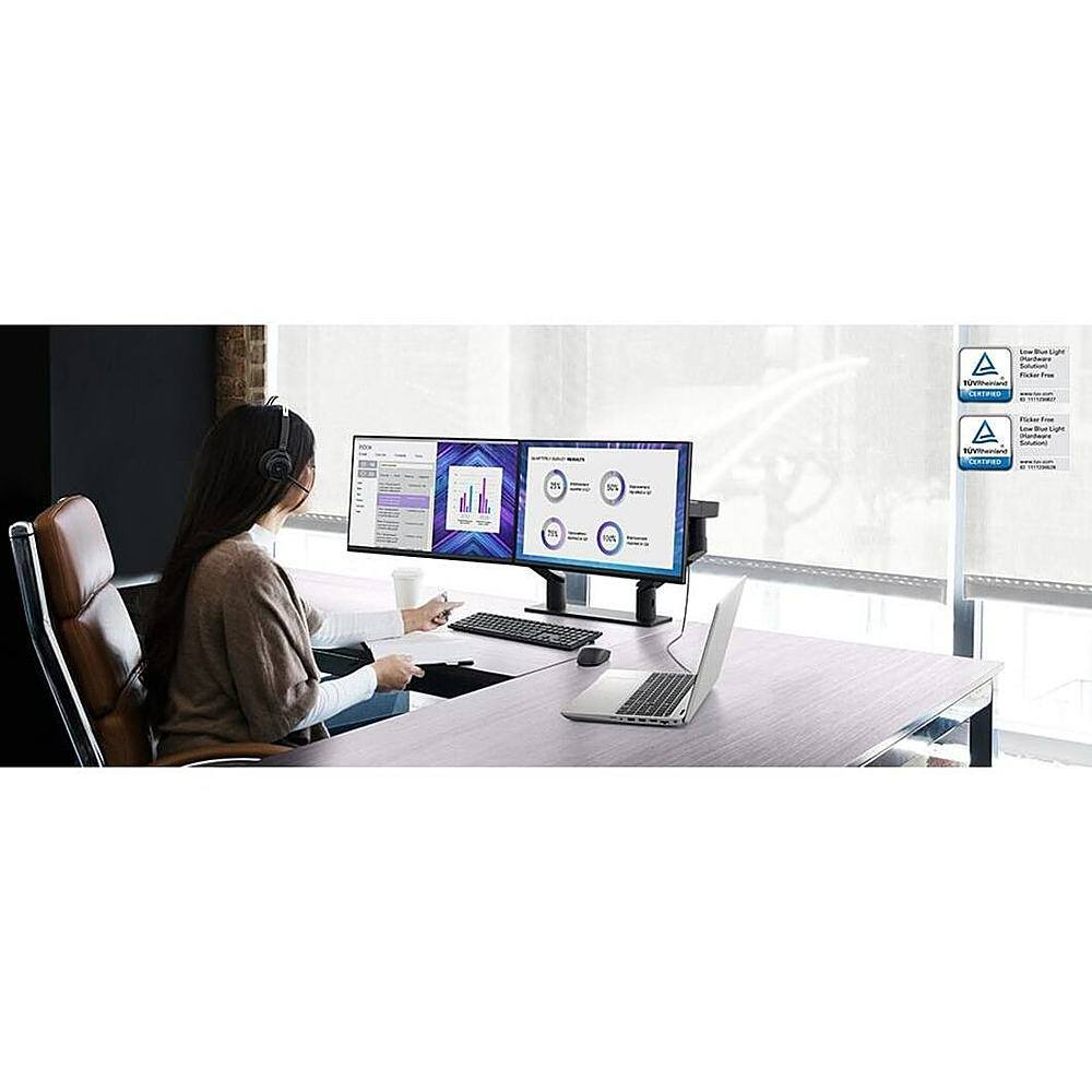 Alt View 40. Dell - 21.5" LCD FHD Monitor (DisplayPort, USB, HDMI) - Black, Silver.
