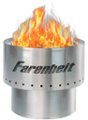 Alt View Zoom 11. Farenheit - Flare 13.5-in Smokeless Fire Pit - Silver.