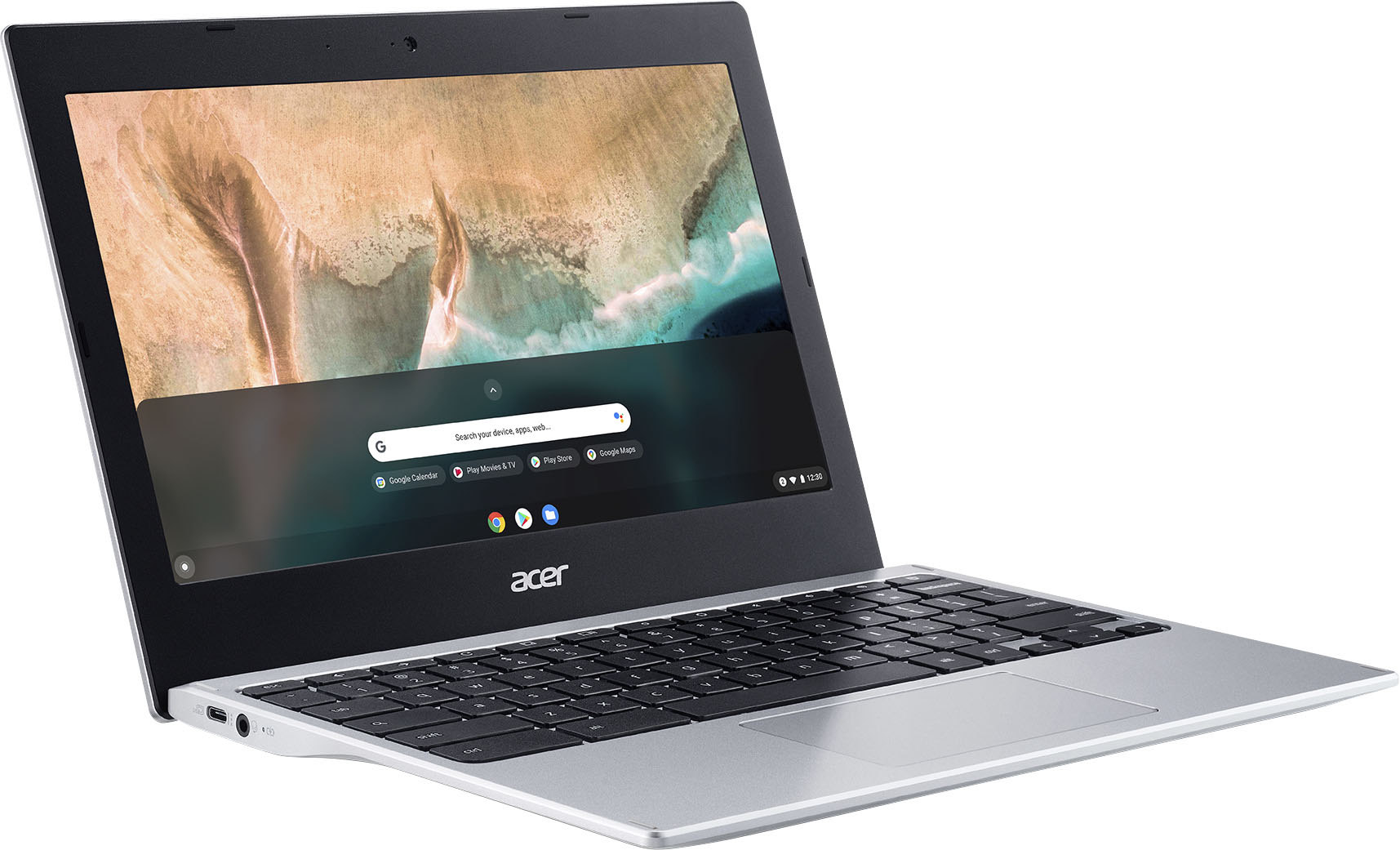 Portátil  Acer Chromebook CB314-2HT-K3WH, 14 Full HD Táctil, MediaTek  MT8183, 8GB RAM, 128GB eMMC, Arm Mali-G72 , Google ChromeOS
