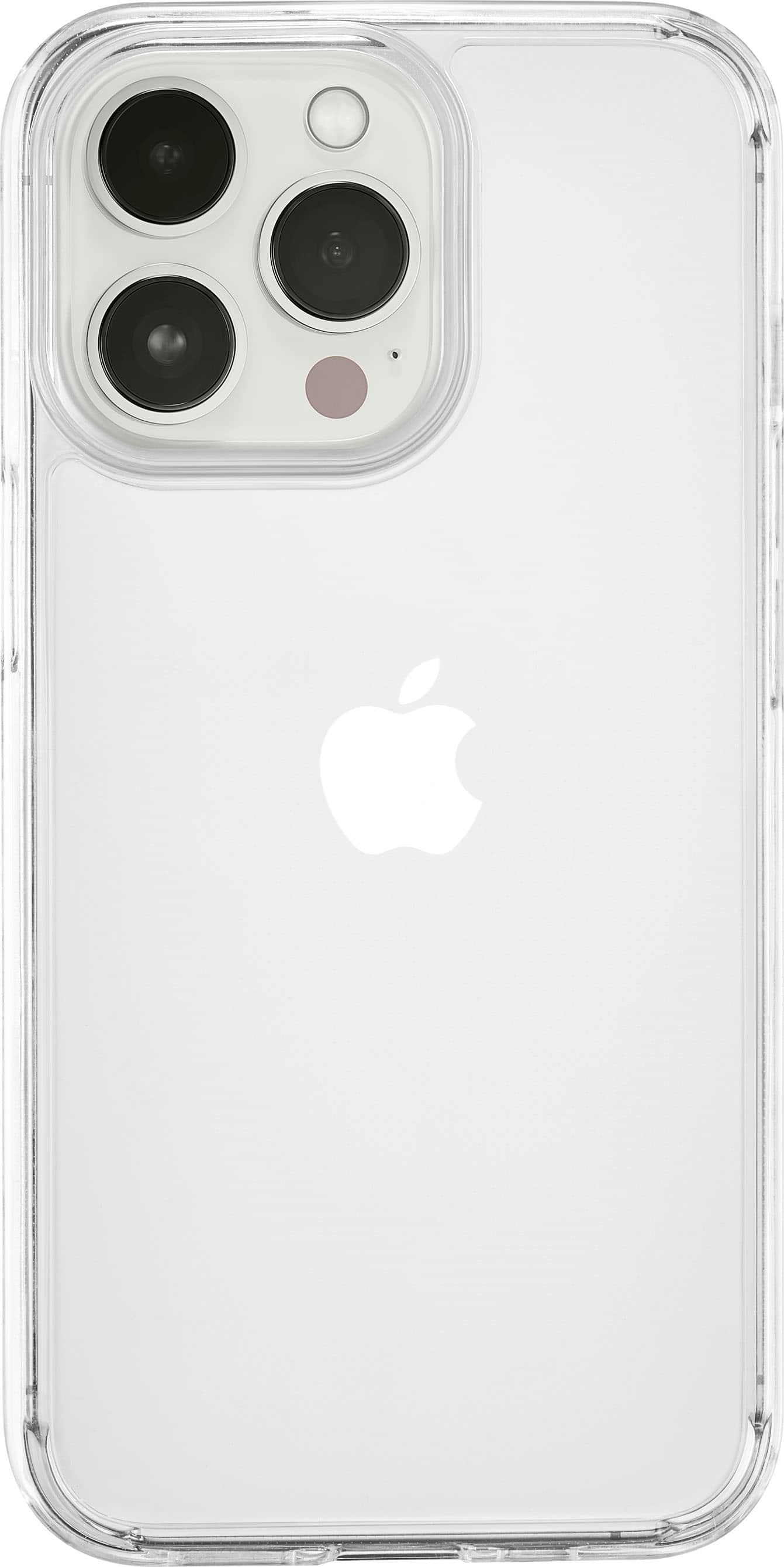 Insignia™ - Hard Shell Case for iPhone 13 Pro - Clear - Front_Zoom