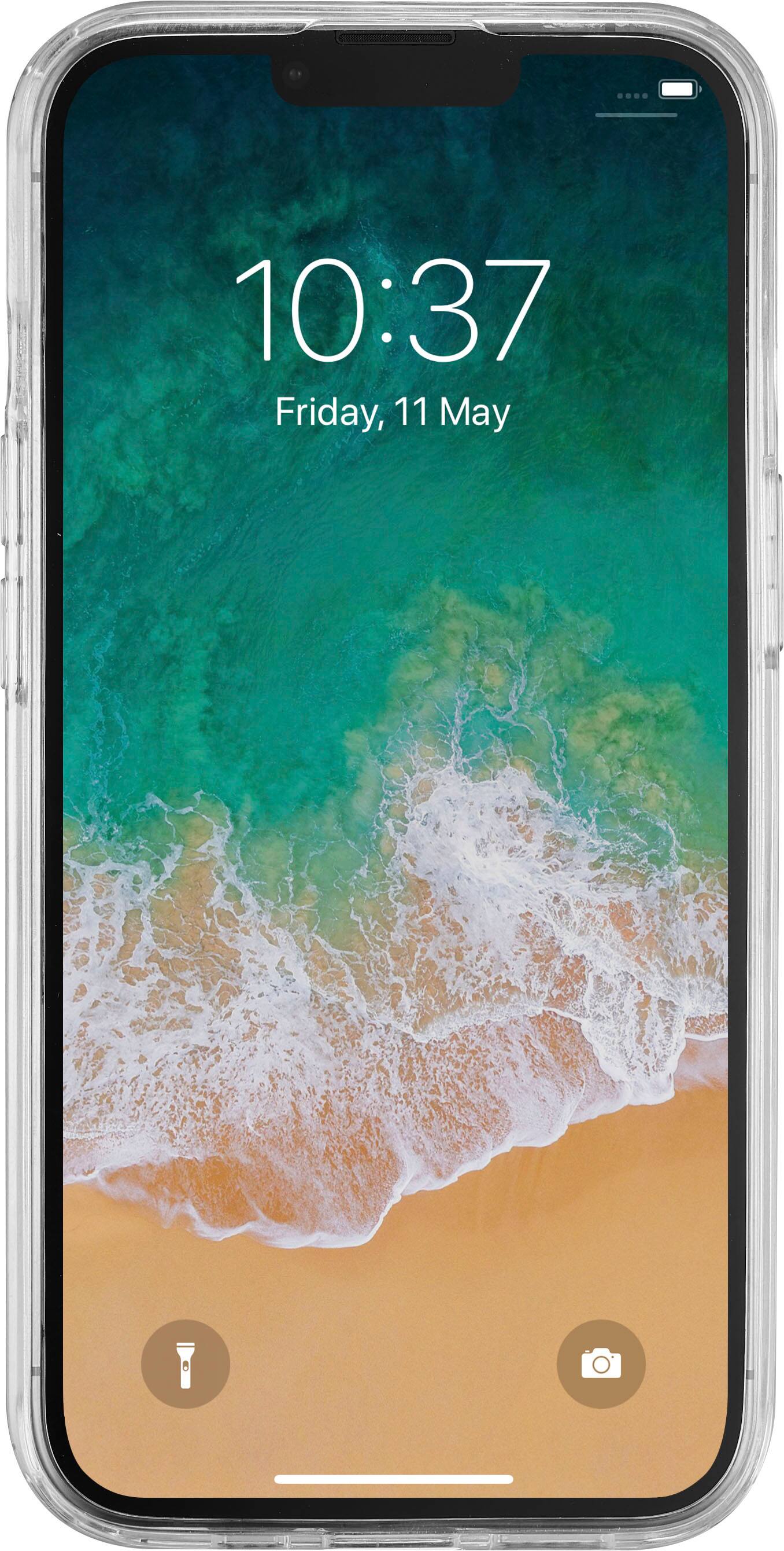 Alt View 1. Insignia™ - Hard Shell Case for iPhone 13 Pro - Clear.