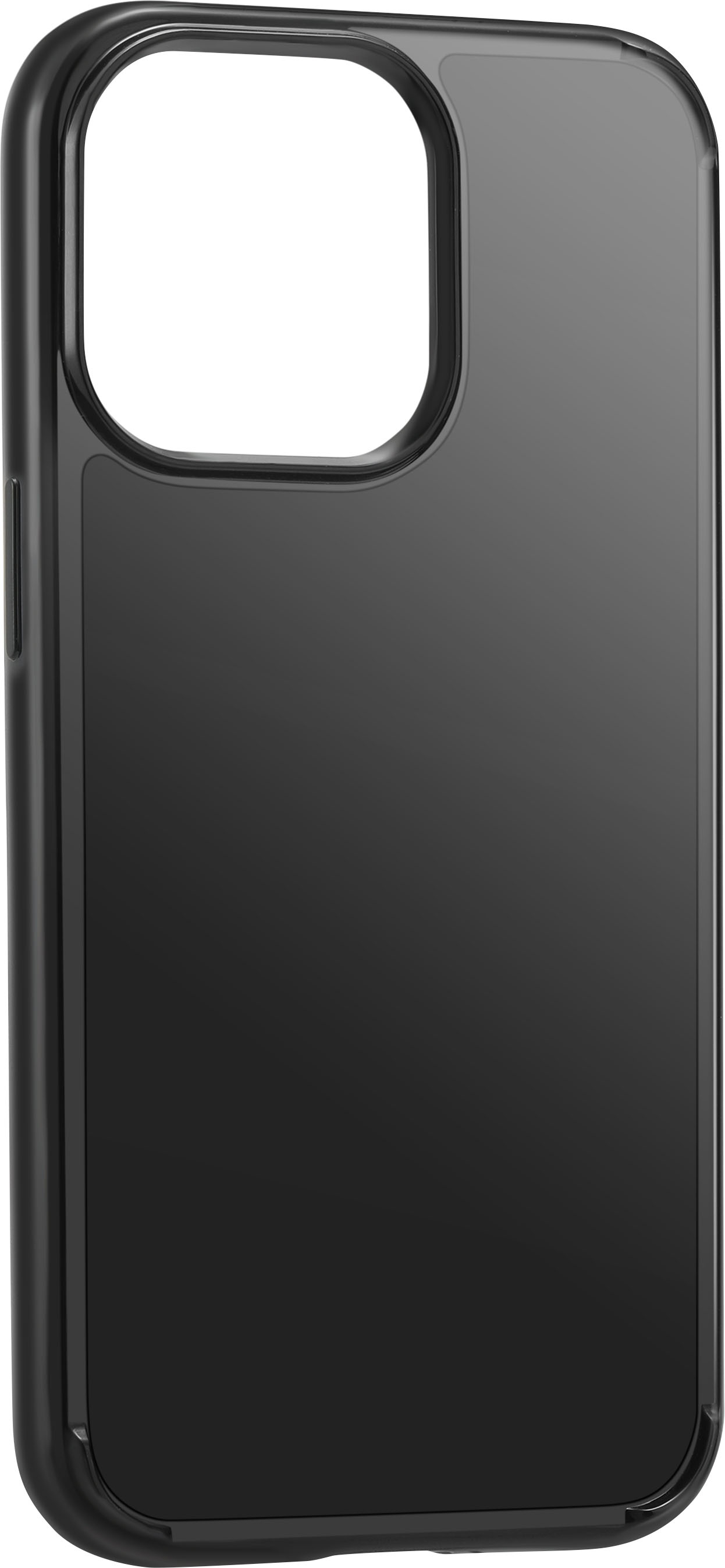 Angle View: Insignia™ - Hard Shell Case with MagSafe for iPhone 13 Pro - Black