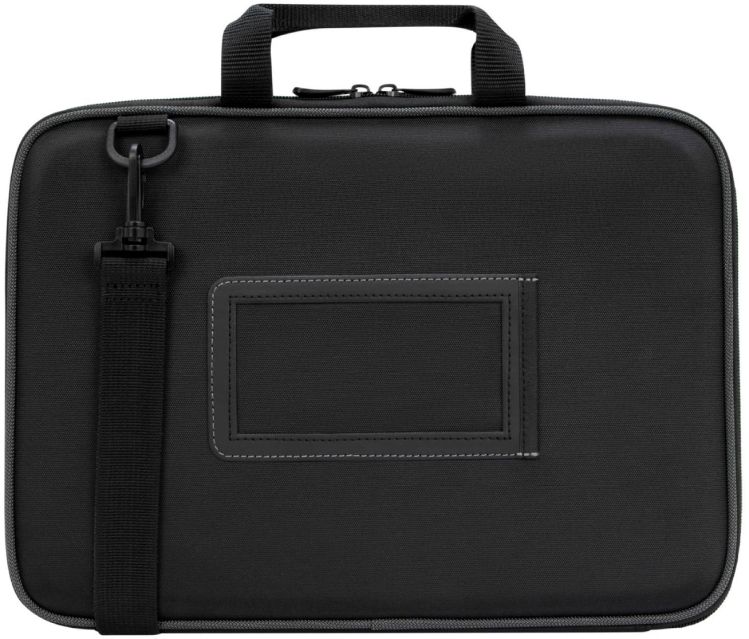 Back View: Samsonite - Classic Business 2.0 2 Comp. Brief for 17" Laptop - Black