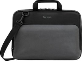 Targus - Work-in Essentials Case for 13-14" Chromebook™ - Black/Gray - Front_Zoom