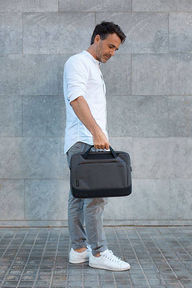 Alt View 18. Targus - 14” Cypress Slimcase with EcoSmart - Gray.