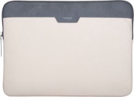 Targus - Newport Sleeve for 13-14"Laptop - Tan - Front_Zoom