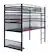 Angle. X Rocker - BattleBunk Gaming Bunk Bed with Desk - Black.