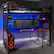 Alt View 13. X Rocker - BattleBunk Gaming Bunk Bed with Desk - Black.