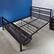 Alt View 14. X Rocker - Basecamp Gaming Bed Frame with Storage, Full - Black.
