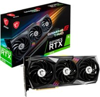 MSI - NVIDIA GeForce RTX 3070 Gaming Z Trio LHR 8GB GDDR6 PCI Express 4.0 Graphics Card - Black - Front_Zoom