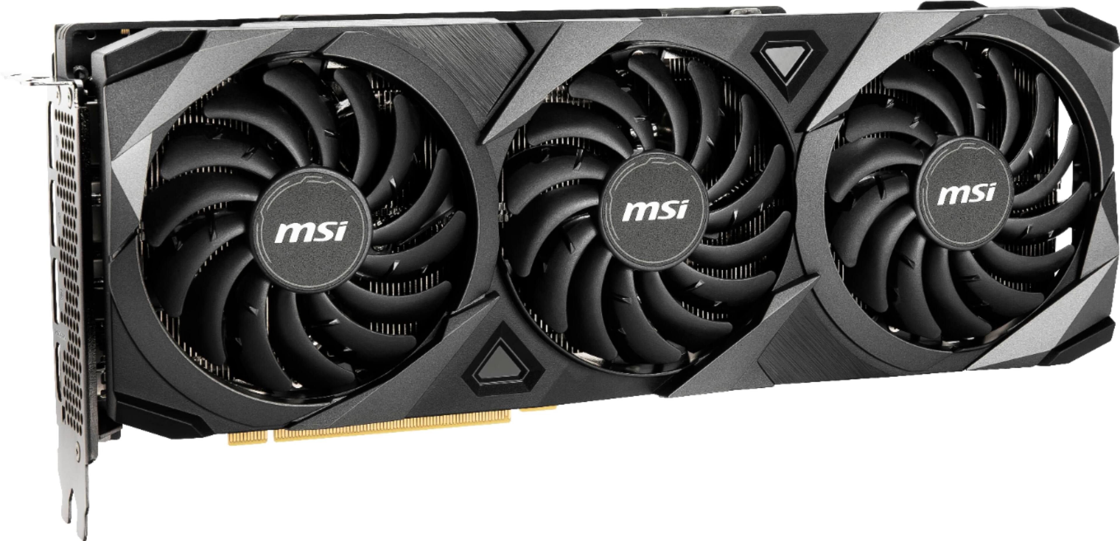 Alt View 13. MSI - NVIDIA GeForce RTX 3080 Ventus 3X 10G OC LHR - GDDR6X - PCI Express 4.0 - Graphic Card.