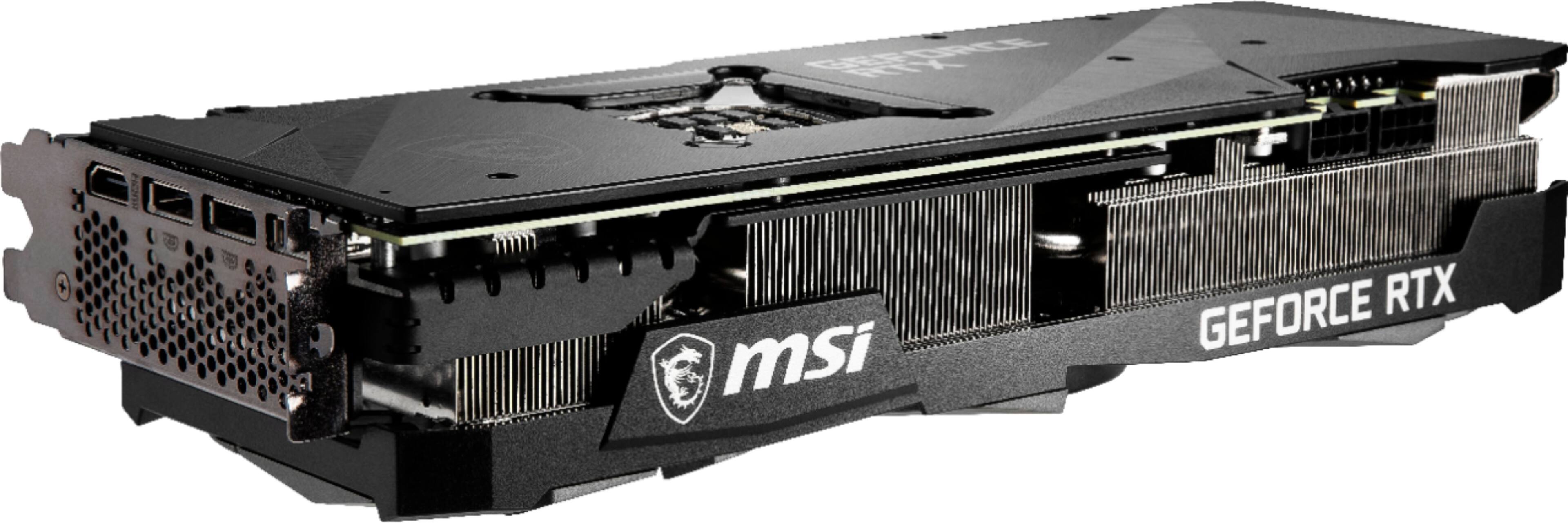 Alt View 14. MSI - NVIDIA GeForce RTX 3080 Ventus 3X 10G OC LHR - GDDR6X - PCI Express 4.0 - Graphic Card.