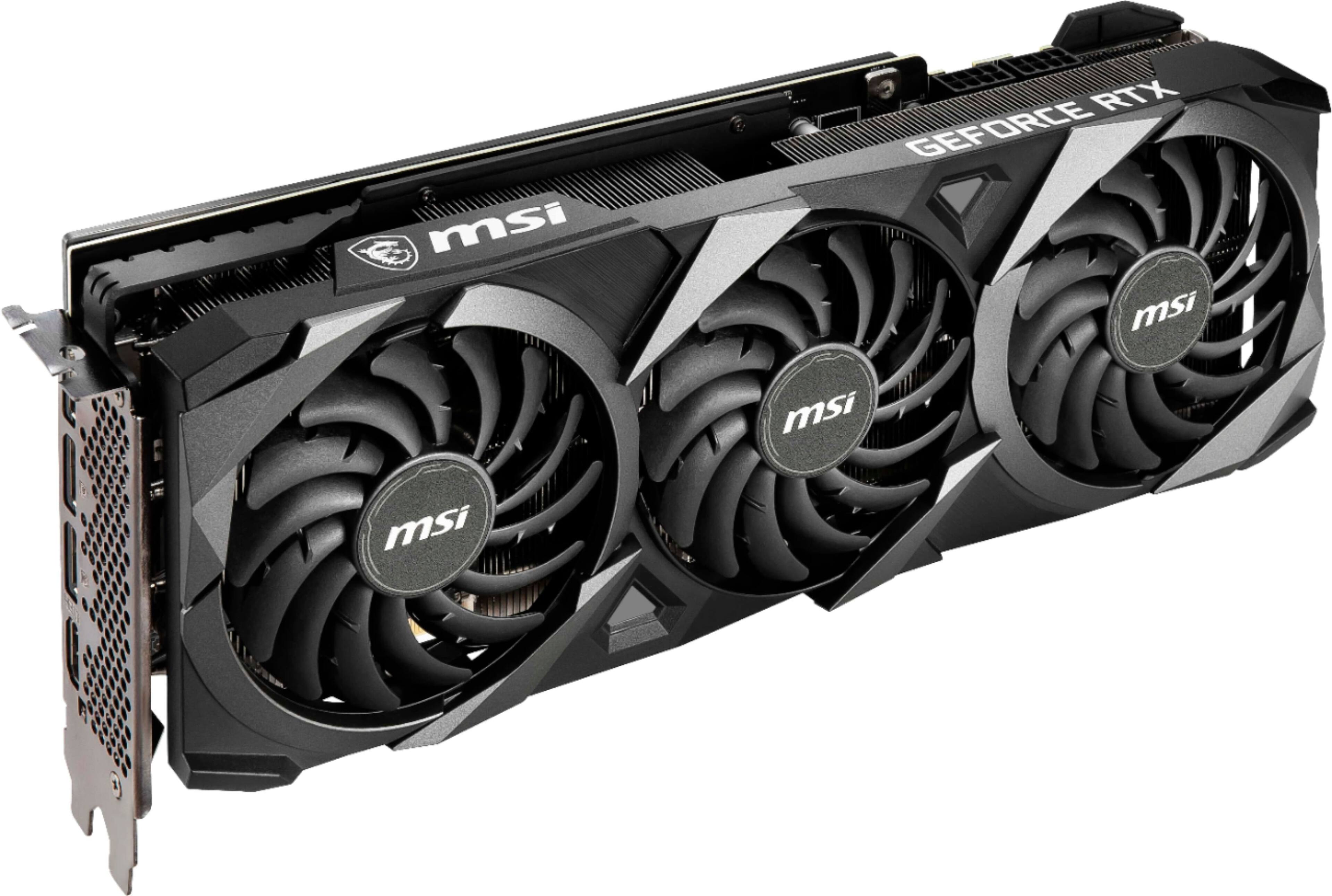 Alt View 16. MSI - NVIDIA GeForce RTX 3080 Ventus 3X 10G OC LHR - GDDR6X - PCI Express 4.0 - Graphic Card.