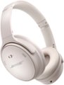 Front Zoom. Bose - QuietComfort 45 Wireless Noise Cancelling Over-the-Ear Headphones - White Smoke.