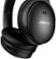 Left Zoom. Bose - QuietComfort 45 Wireless Noise Cancelling Over-the-Ear Headphones - Triple Black.