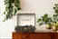 Alt View 14. Victrola - Bluetooth Suitcase Record Player with 3-speed Turntable - Dark Brown.