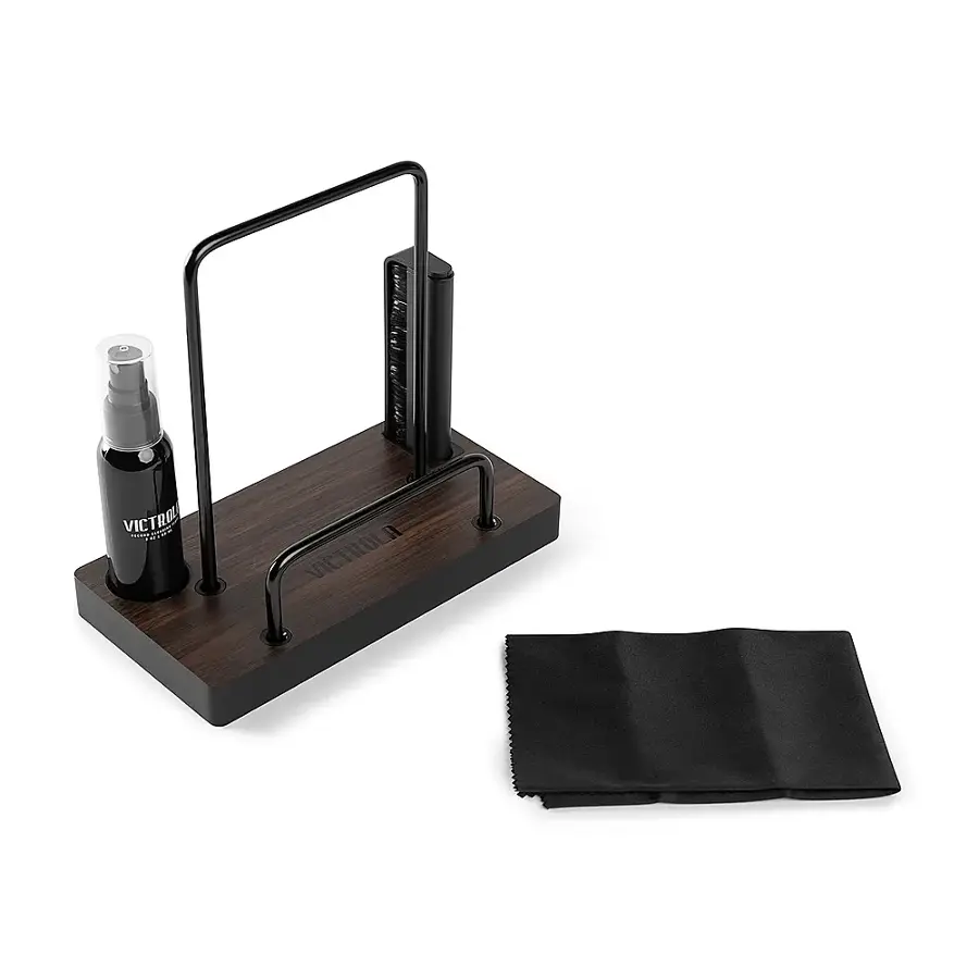 Alt View 15. Victrola - Vinyl Record Cleaning Kit - Espresso.