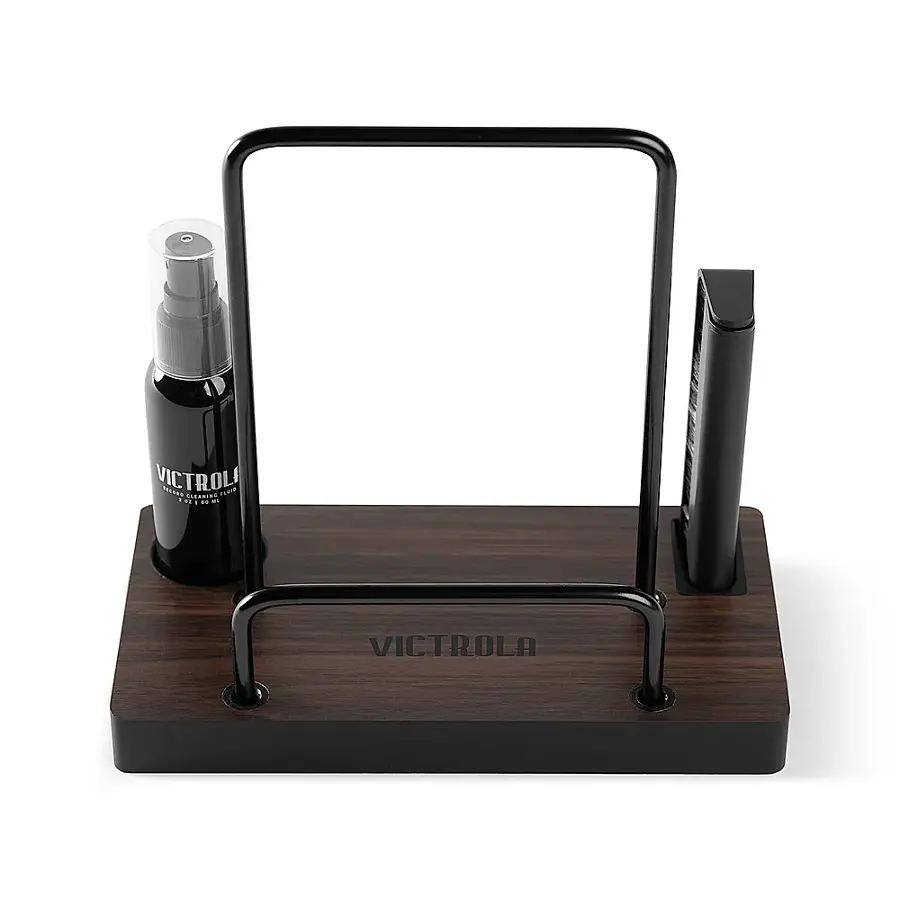 Alt View 16. Victrola - Vinyl Record Cleaning Kit - Espresso.