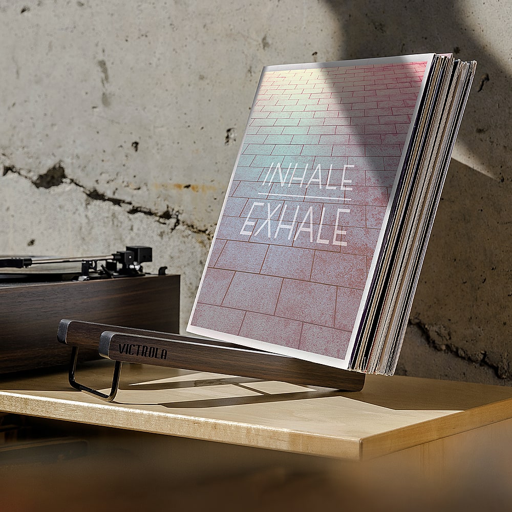 Alt View 15. Victrola - Vinyl Record Stand - Espresso.