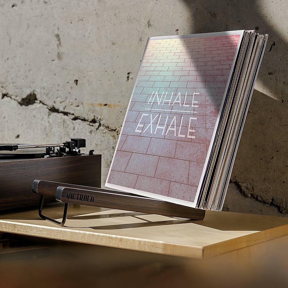 Alt View 15. Victrola - Vinyl Record Stand - Espresso.