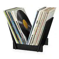 Victrola - Bridge Record Stand - Black - Angle_Zoom