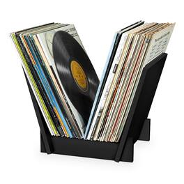 Victrola - Bridge Record Stand - Black