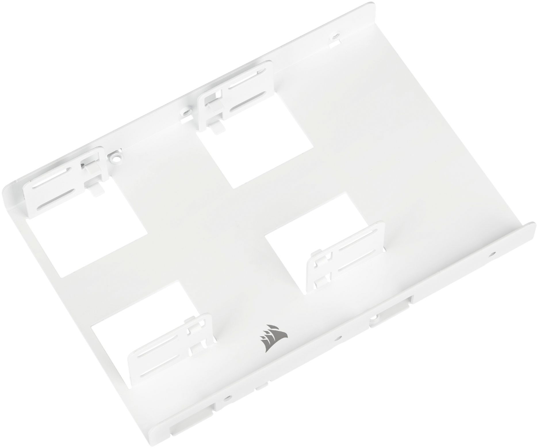 Corsair Dual SSD Mounting Bracket (3.5” Internal Drive Bay to 2.5, Easy  Installation) White