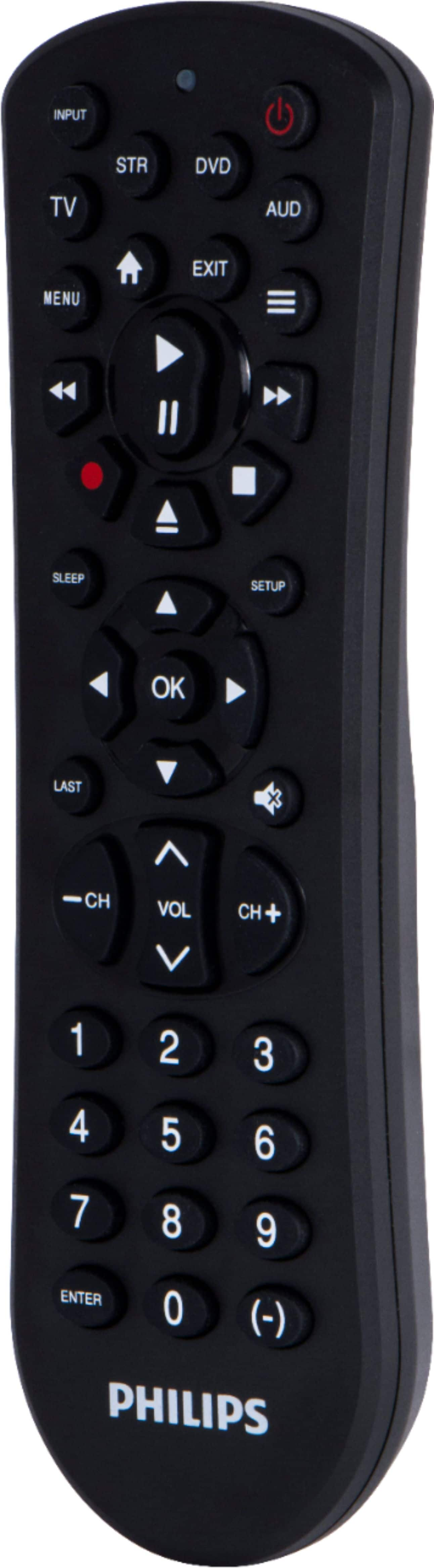 Philips 4 Device Universal Remote Black Srp9141a 27 Best Buy