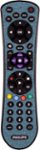 Angle. Philips - 4-Device Universal Remote, Soft Touch - Teal.