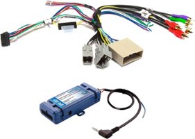 PAC - Radio Replacement and Steering Wheel Control Interface for Select Ford, Lincoln, and Mercury Vehicles - Blue - Front_Zoom