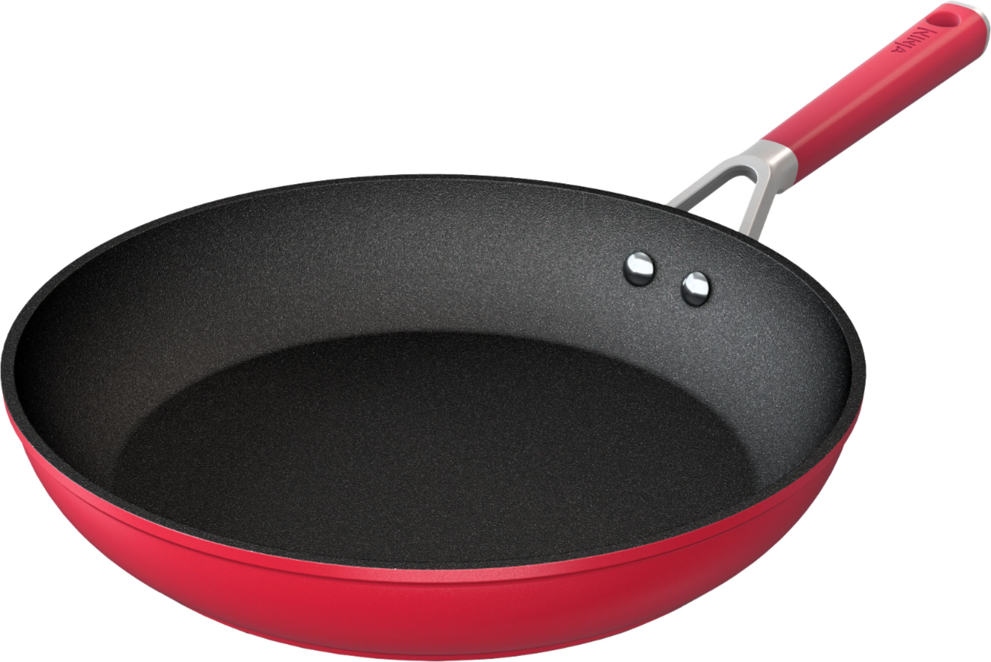 Best Buy: Ninja Foodi NeverStick Vivid 12-Inch Fry Pan Crimson Red C20030