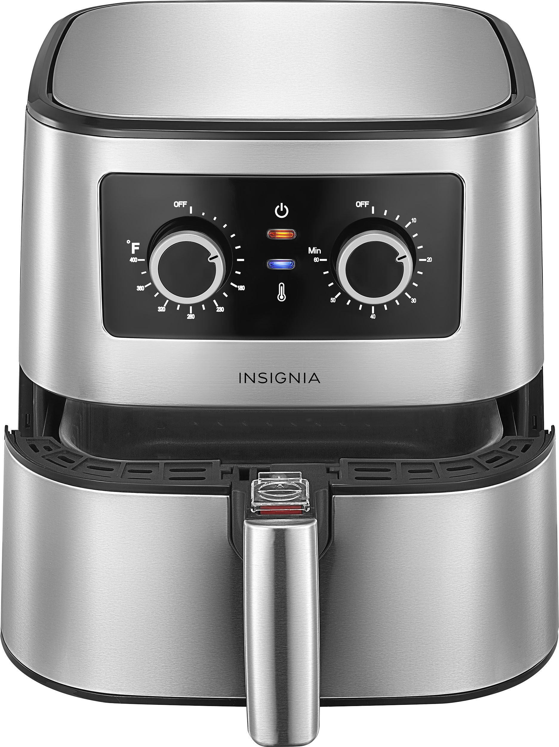 Insignia- 5 Qt. Analog Air Fryer - Stainless Steel 600603283031