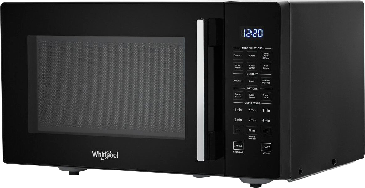 Best Buy: Whirlpool 0.9 Cu. Ft. Countertop Microwave with 900W Cooking  Power Black WMC30309LB