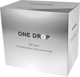 One Drop - Lancets 100ct - Silver - Front_Zoom