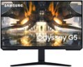 Front Zoom. Samsung - Odyssey 27” IPS LED QHD FreeSync Premium & G-Sync Compatible Gaming Monitor with HDR (Display Port, HDMI) - Black.